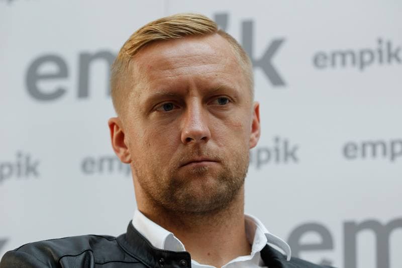 Football. Kamil Glik. Press Conference. 04.06.2016