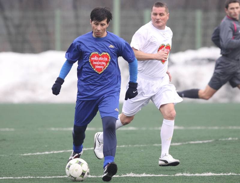Football. XIX Final WOSP. Reprezentacja WOSP - Reprezentacja Slaska. 09.01.2011