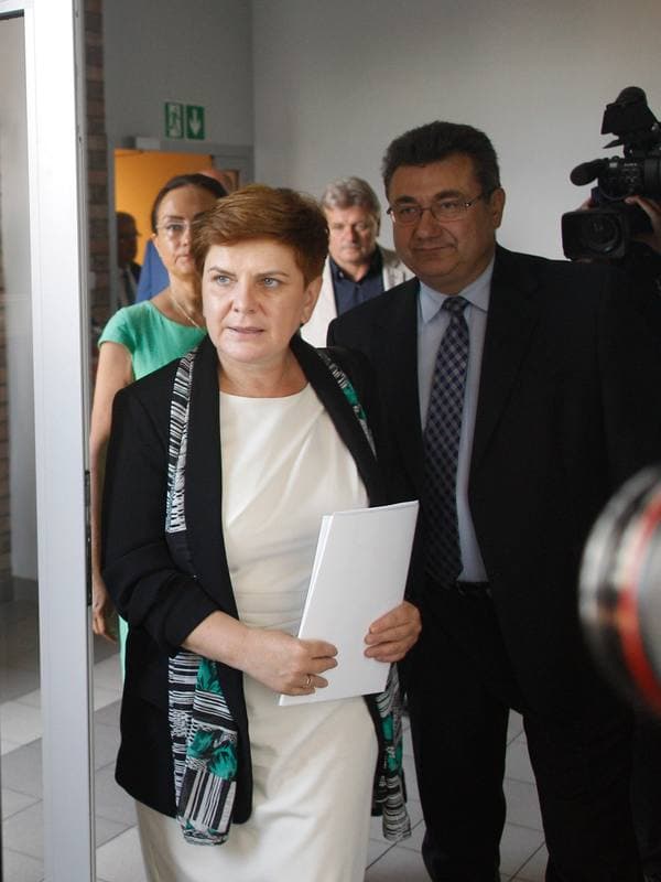 Beata Szydlo. Meeting with NSZZ Solidarnosc Slasko - Dabrowska. 20.07.2015