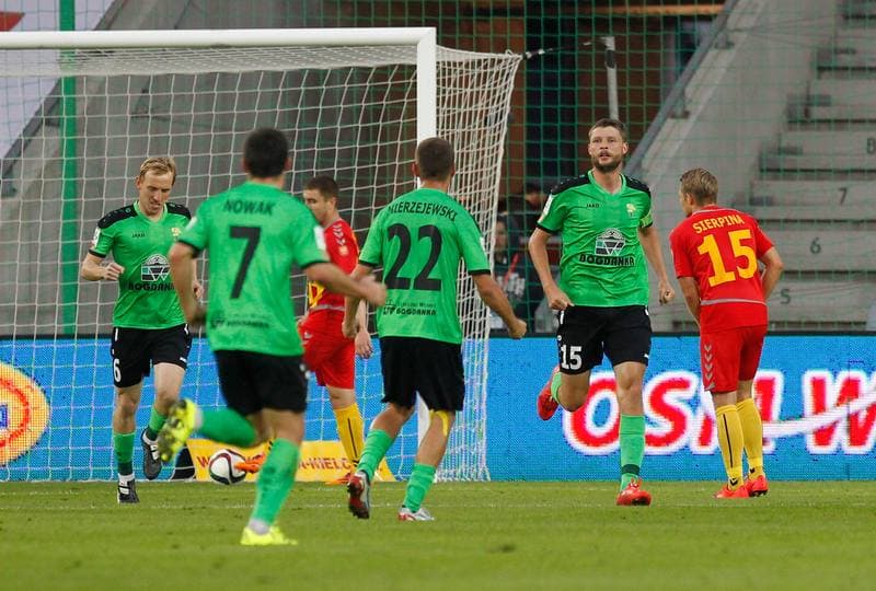 Football. PKO BP Ekstraklasa. Korona Kielce - Gornik Leczna. 21.09.2015