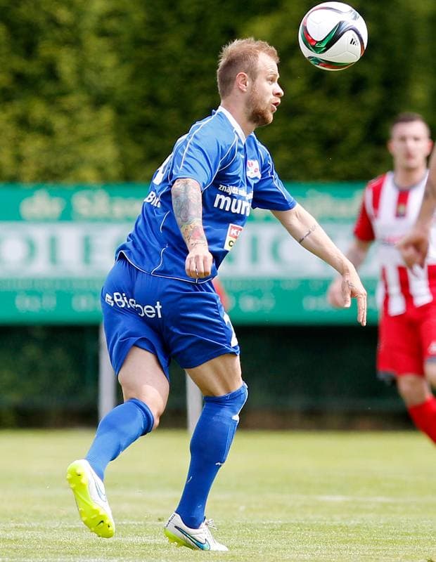 Football. Sparing. Podbeskidzie Bielsko Biala - LZS Piotrowka. 24.06.2015