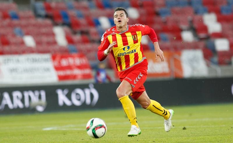 Football. PKO BP Ekstraklasa. Gornik Zabrze - Korona Kielce. 08.11.2015