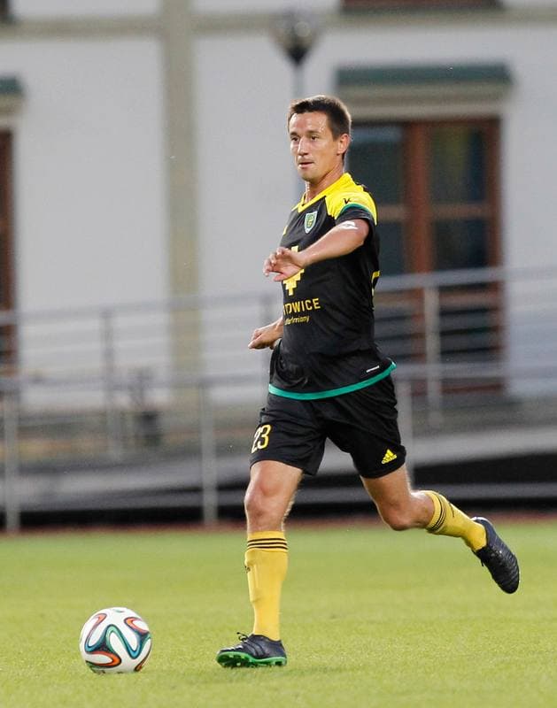 Football. I Liga. Pogon Siedlce - GKS Katowice. 27.08.2015
