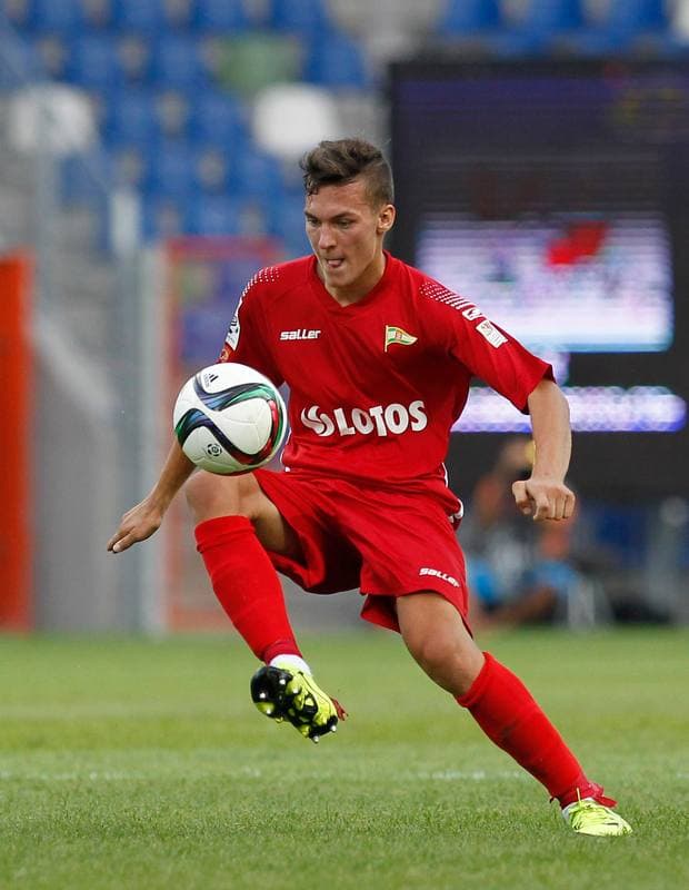 Football. PKO BP Ekstraklasa. Podbeskidzie Bielsko Biala - Lechia Gdansk. 28.08.2015