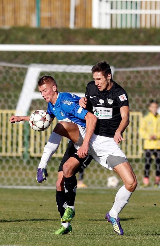 Football. I Liga. Rozwoj Katowice - Sandecja Nowy Sacz. 14.11.2015