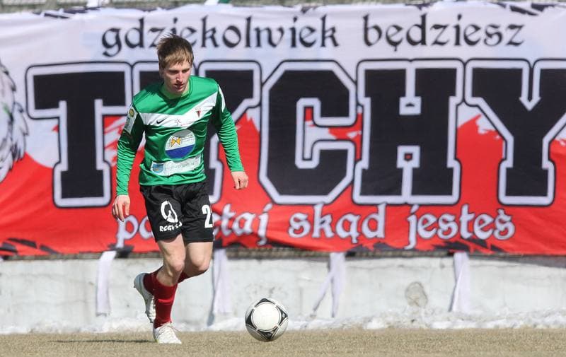 Football. I liga. GKS Tychy - Zawisza Bydgoszcz. 17.03.2013