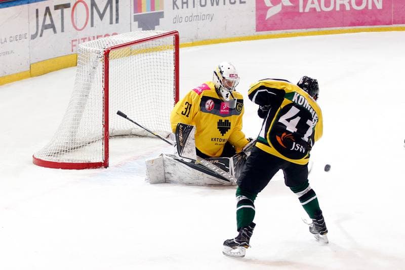 Ice Hockey. Tauron Hokej Liga. Tauron KH GKS Katowice - JKH GKS Jastrzebie. 19.12.2017