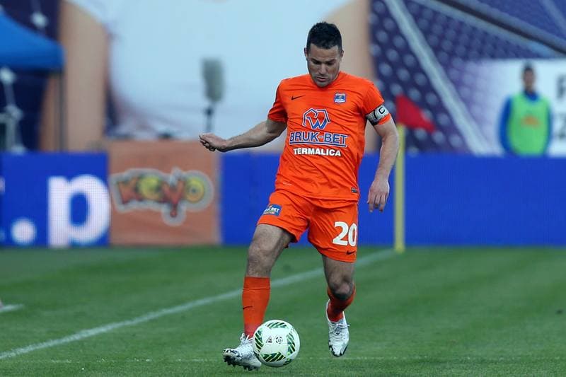 Football. Ekstraklasa. Termalica Bruk-Bet Nieciecza - Gornik Leczna. 30.04.2016