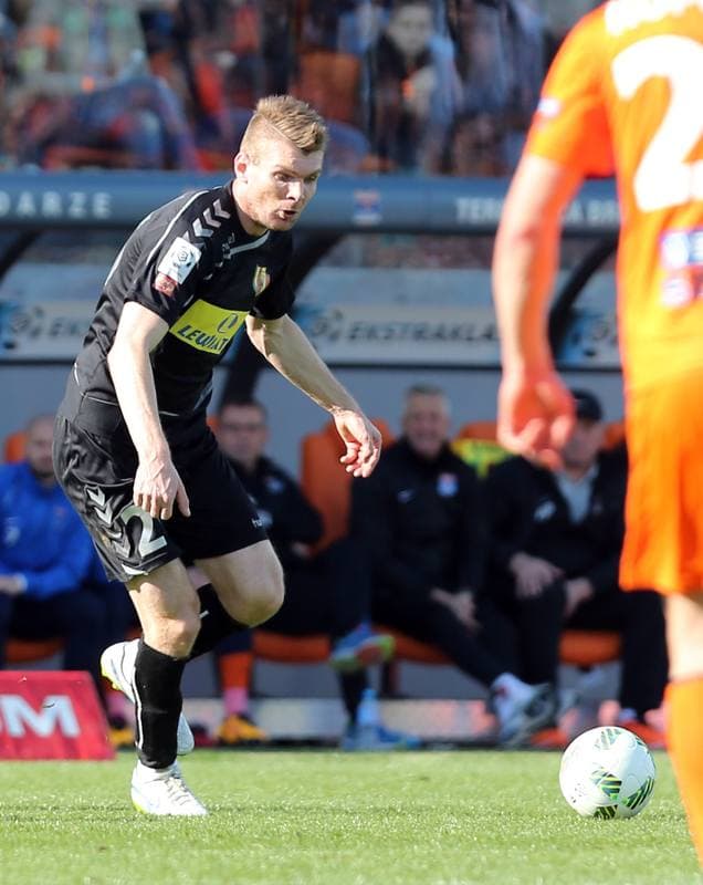 Football. PKO BP Ekstraklasa. Termalica Bruk-Bet Nieciecza - Korona Kielce. 02.04.2016