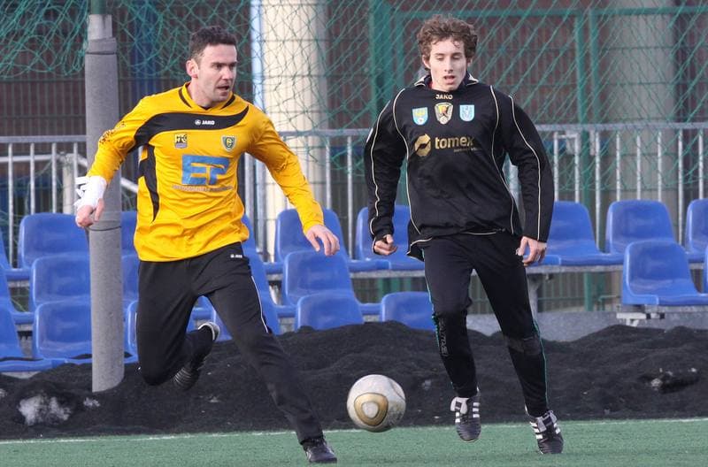 Football. Sparing. GKS Katowice - Ruch Radzionkow. 09.02.2011