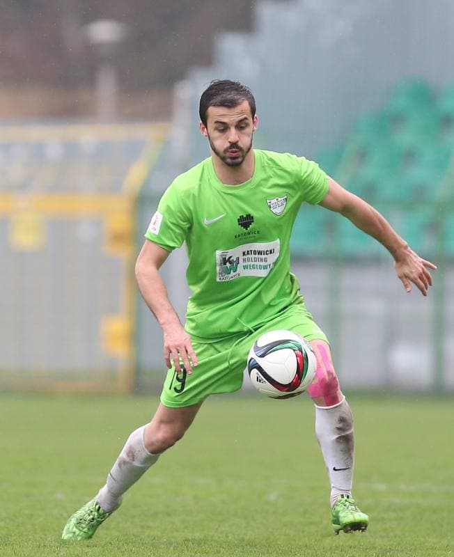 Football. I Liga. Rozwoj Katowice - Zawisza Bydgoszcz. 09.04.2016