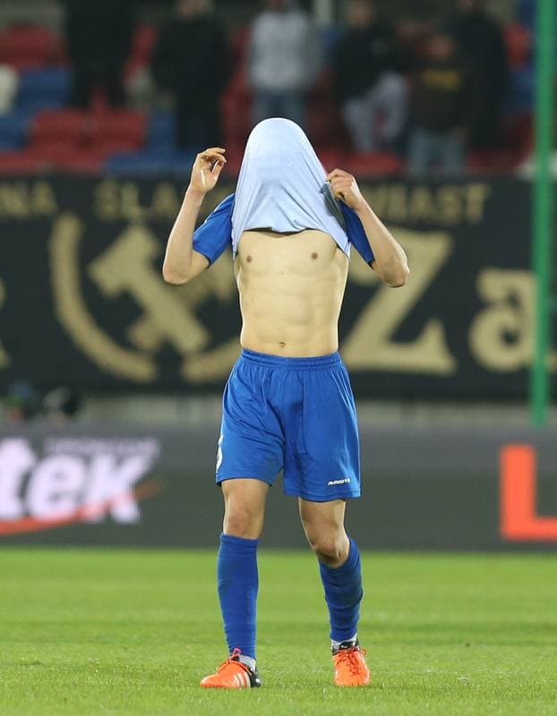 Football. Ekstraklasa. Gornik Zabrze - Podbeskidzie Bielsko-Biala. 20.04.2016