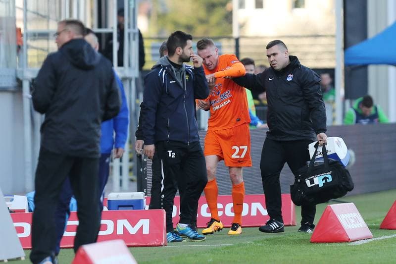 Football. Ekstraklasa. Termalica Bruk-Bet Nieciecza - Gornik Leczna. 30.04.2016