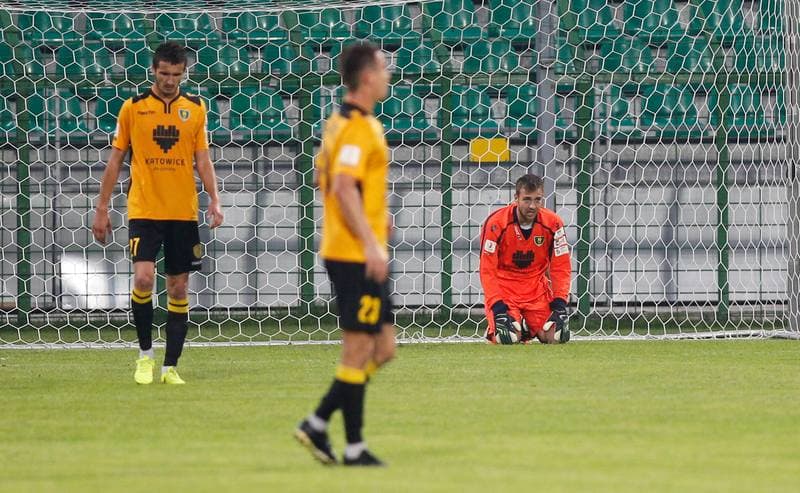 Football. Polish First League. GKS Katowice - Wigry Suwalki. 01.08.2015