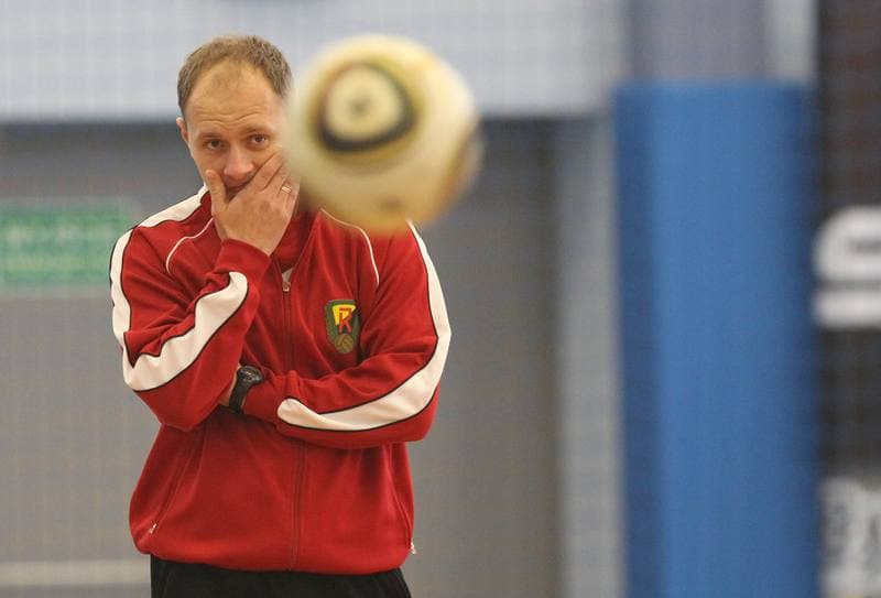 Football. Ruch Radzionkow. Training. 17.01.2011