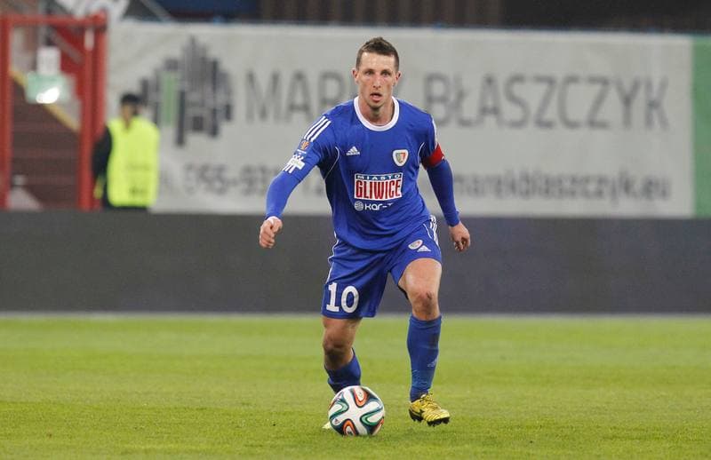 Football. T-Mobile Ekstraklasa. Piast Gliwice - Podbeskidzie Bielsko Biala. 24.05.2015