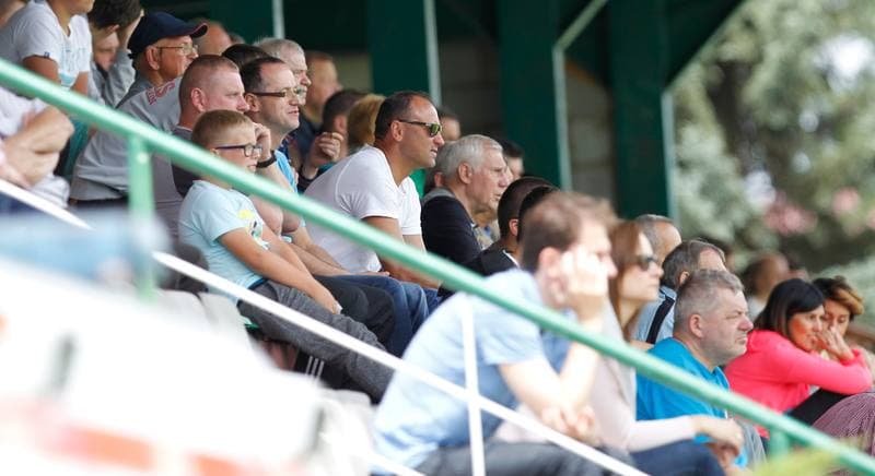 Football. Sparing. Podbeskidzie Bielsko Biala - LZS Piotrowka. 24.06.2015