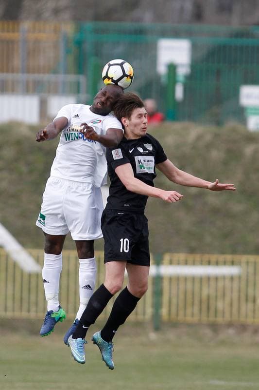 Football. II liga. Rozwoj Katowice - Radomiak Radom. 04.04.2018