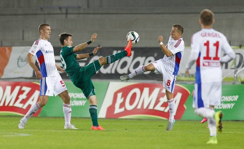 Football. PKO BP Ekstraklasa. Gornik Zabrze - Slask Wroclaw. 18.09.2015