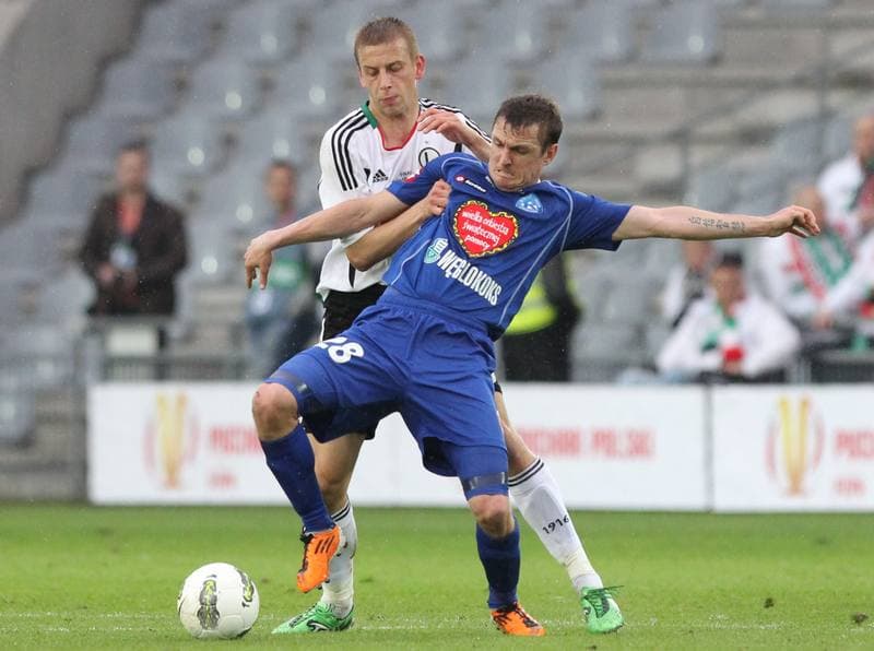 Football. Puchar Polski. Legia Warsaw - Ruch Chorzow. 24.04.2012