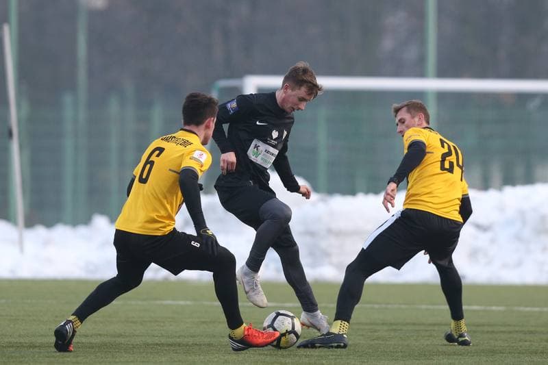 Football. Sparing. Rozwoj Katowice - GKS 1962 Jastrzebie. 30.01.2019
