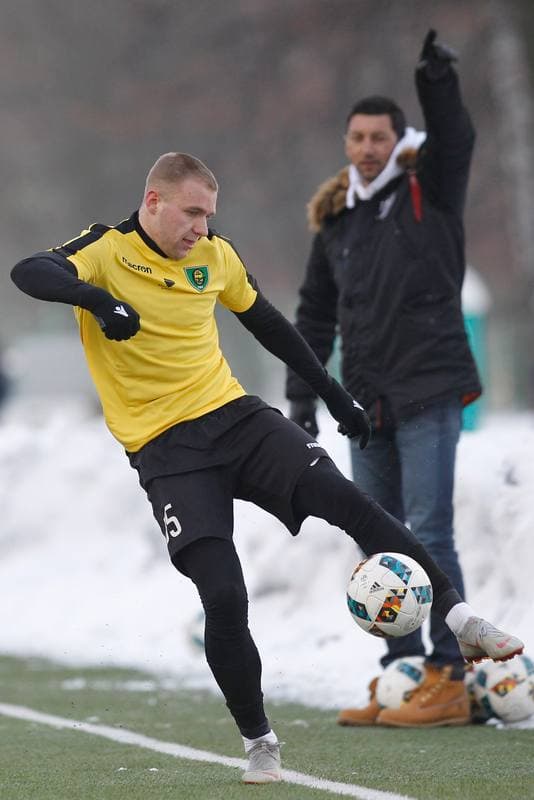 Football. Sparing. GKS Katowice - MFK Frydek-Mistek. 30.01.2019
