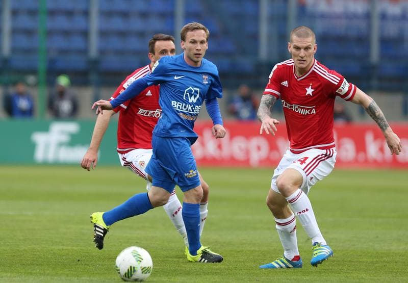 Football. Ekstraklasa. Wisla Krakow - Termalica Bruk-Bet Nieciecza. 25.04.2016