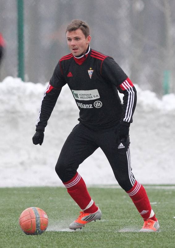 Football. Sparing. Gornik Zabrze - LZS Piotrowka. 25.01.2013