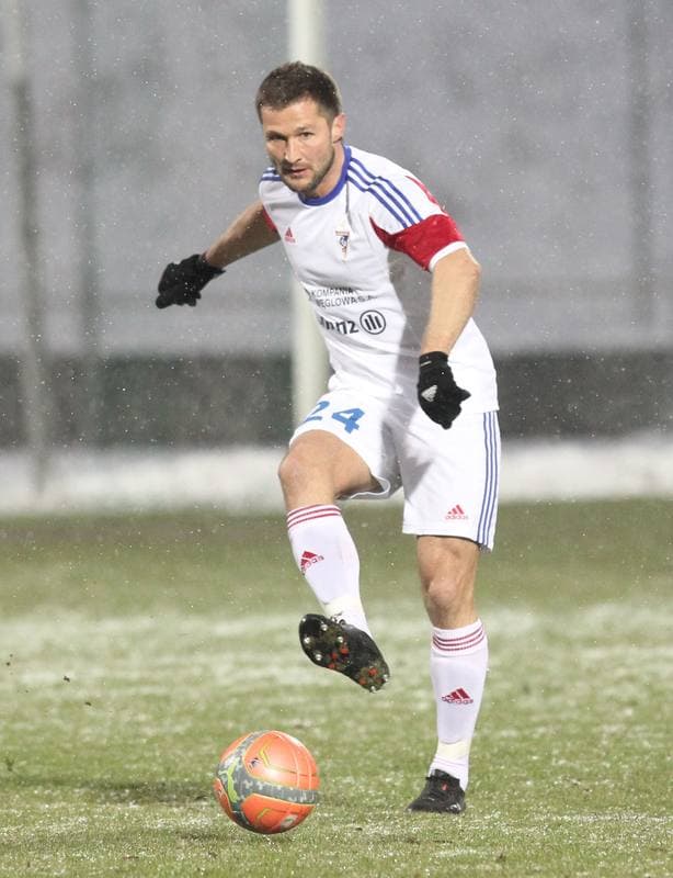 Football. Sparing. Zaglebie Sosnowiec - Gornik Zabrze. 21.02.2013