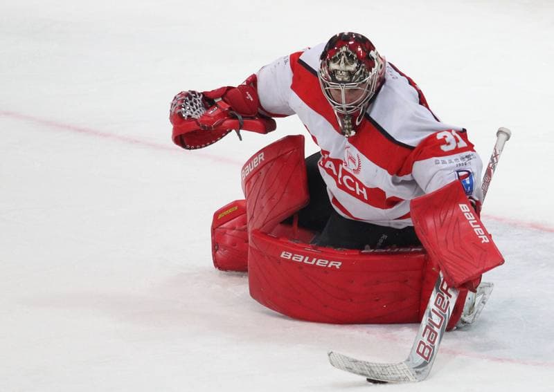 Ice Hockey. Polska Liga Hokejowa. JKH GKS Jastrzebie - Comarch Cracovia Krakow. 29.03.2013