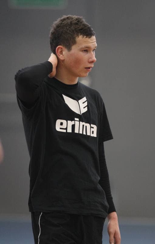 Football. Ruch Radzionkow. Training. 17.01.2011