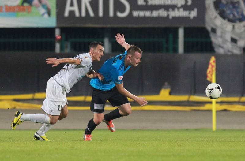 Football. I Liga. Energetyk ROW Rybnik - Sandecja Nowy Sacz. 30.08.2013
