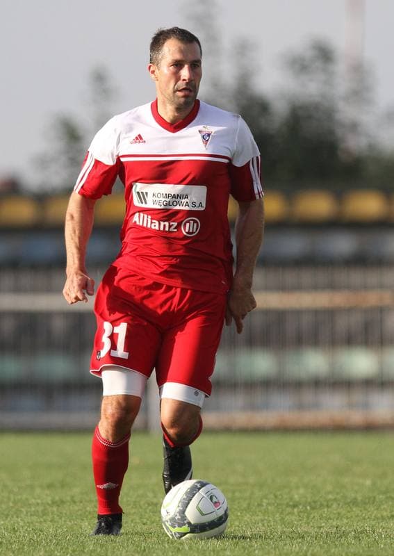 Football. Sparing. Gornik Zabrze - Naprzod Rydultowy. 11.09.2013