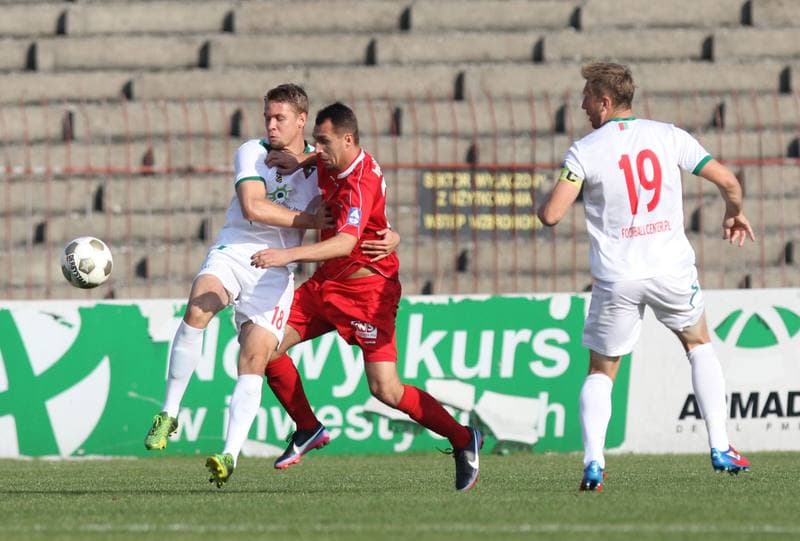 Football. II Liga Grupa Zachodnia. Polonia Bytom - Zaglebie Sosnowiec. 12.10.2013
