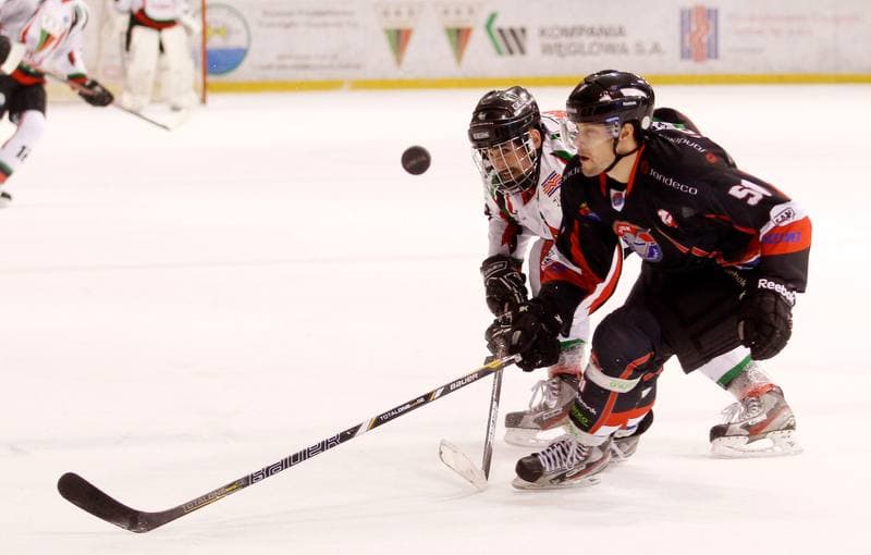 Ice Hockey. Polska Hokej Liga. GKS Tychy - Ciarko KH Sanok. 23.01.2015
