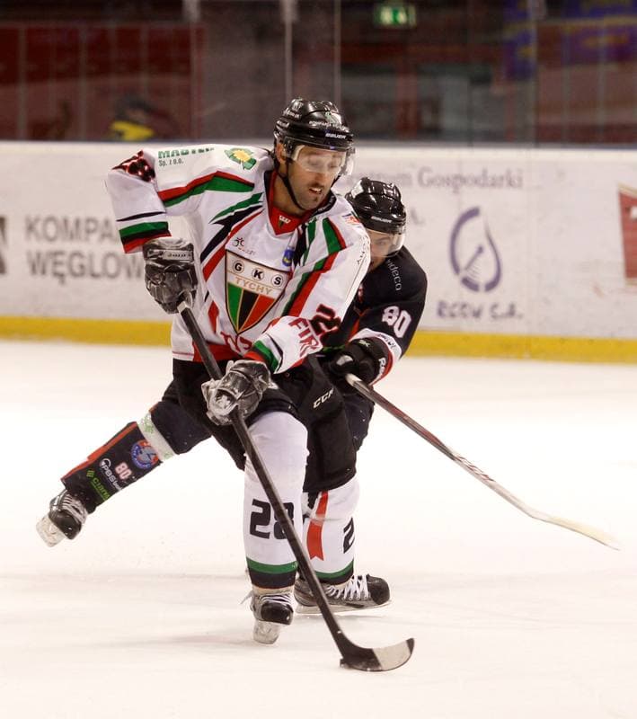Ice Hockey. Polska Hokej Liga. GKS Tychy - Ciarko KH Sanok. 23.01.2015