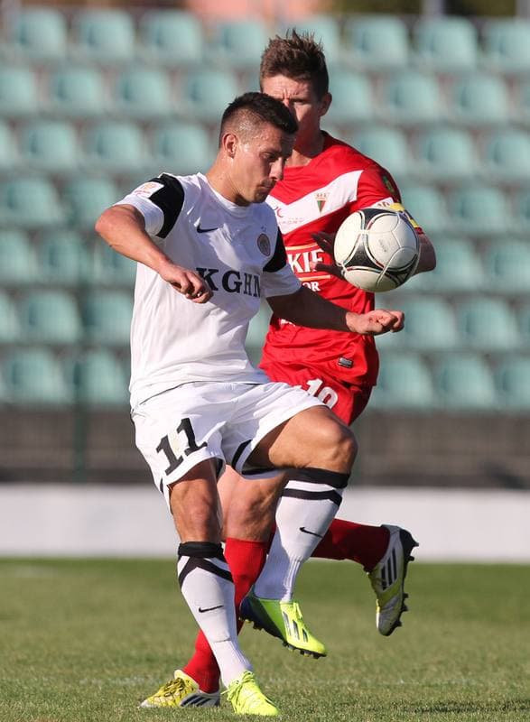 Football. Polish Cup. GKS Tychy - Zaglebie Lubin. 23.10.2013