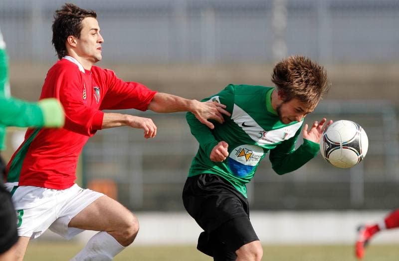 Football. II liga. GKS Tychy - Zaglebie Sosnowiec. 30.03.2012