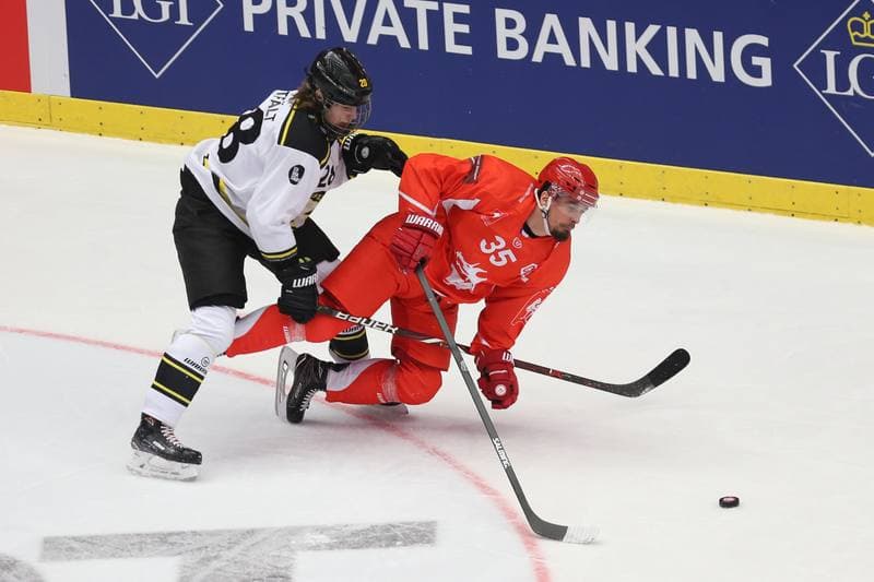 Ice Hockey. Champions Hockey League. Ocelari Trinec - Brynas IF. 05.12.2017