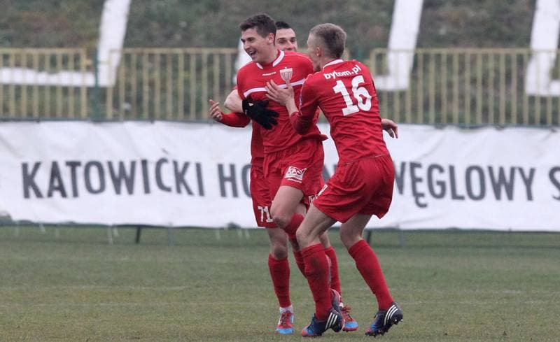 Football. II Liga Grupa Zachodnia. Rozwoj Katowice - Polonia Bytom. 16.11.2013