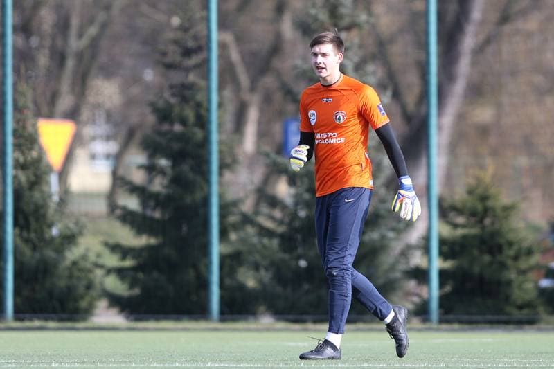 Football. Sparing. Zaglebie Sosnowiec - Puszcza Niepolomice. 31.01.2018