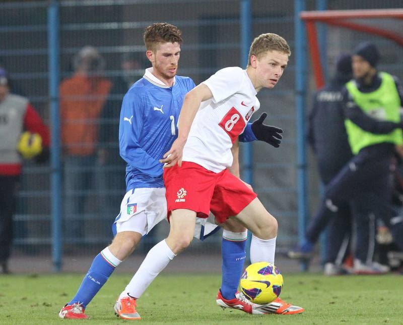 Football. Turniej Czterech Narodow. Poland U-20 - Italy U-20. 27.03.2013