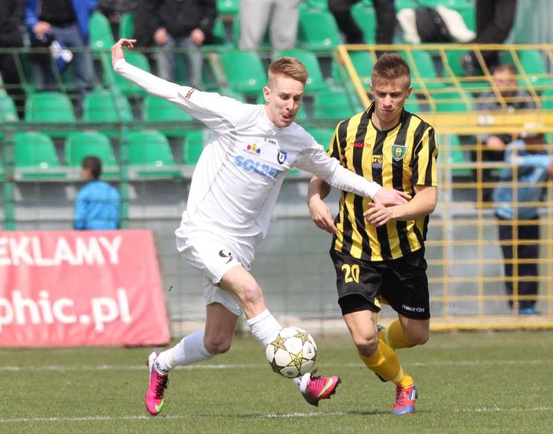 Football. I liga. GKS Katowice - Zawisza Bydgoszcz. 14.04.2013