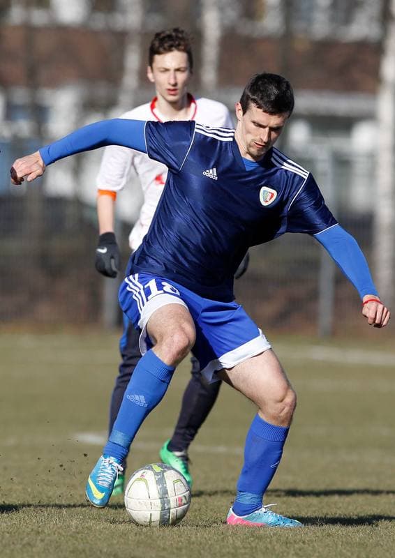 Football. Piast Gliwice. LZS Piotrowka. 10.02.2014