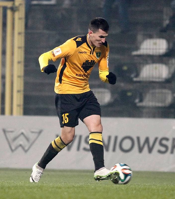 Football. I Liga. Sandecja Nowy Sacz - GKS Katowice. 31.10.2014