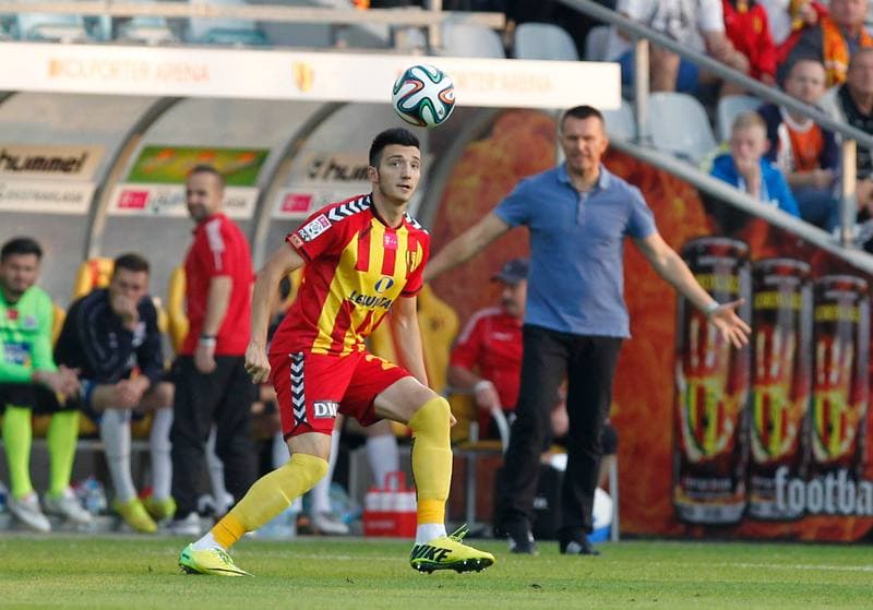 Football. T-Mobile Ekstraklasa. Korona Kielce - Podbeskidzie Bielsko Biala. 15.09.2014