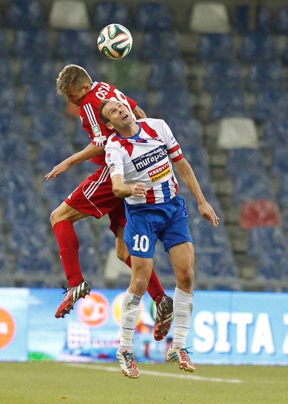 Football. Polish Cup. Podbeskidzie Bielsko Biala - Piast Gliwice. 19.03.2015