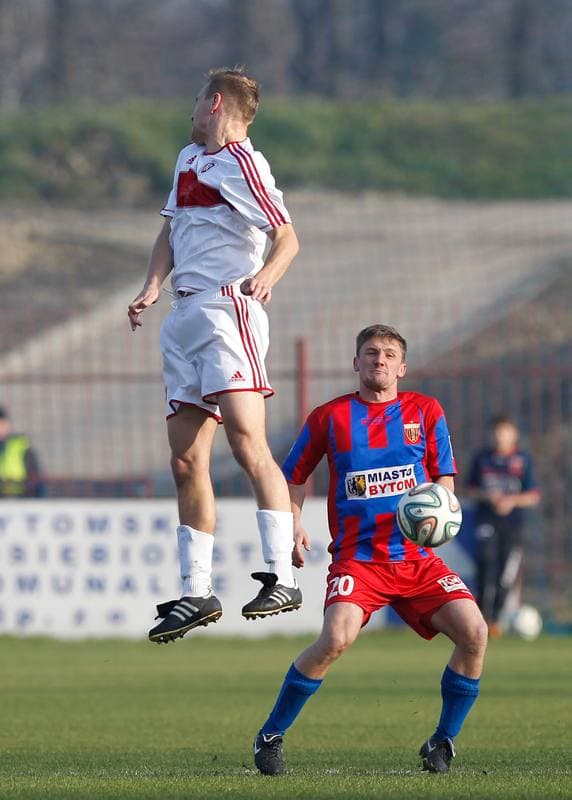 Football. III Liga Opolsko Slaska. Polonia Bytom - Ruch Zdzieszowice. 15.11.2014