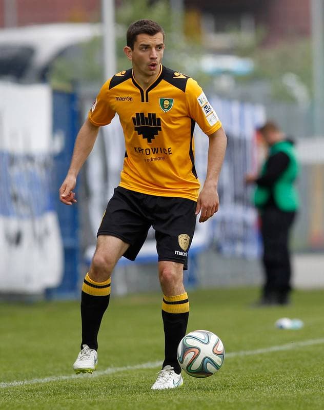 Football. I Liga. Stomil Olsztyn - GKS Katowice. 17.05.2015