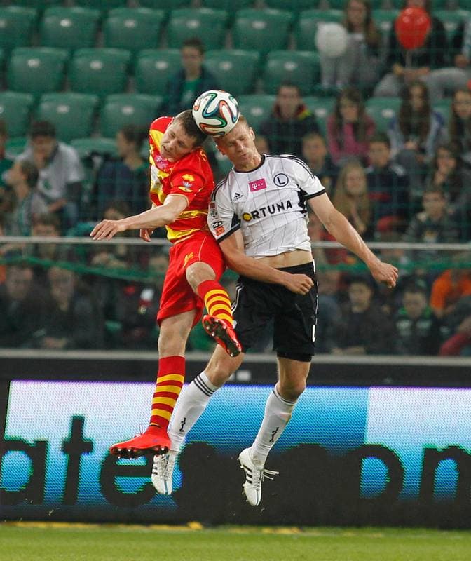 Football. T-Mobile Ekstraklasa. Legia Warsaw - Jagiellonia Bialystok. 20.05.2015